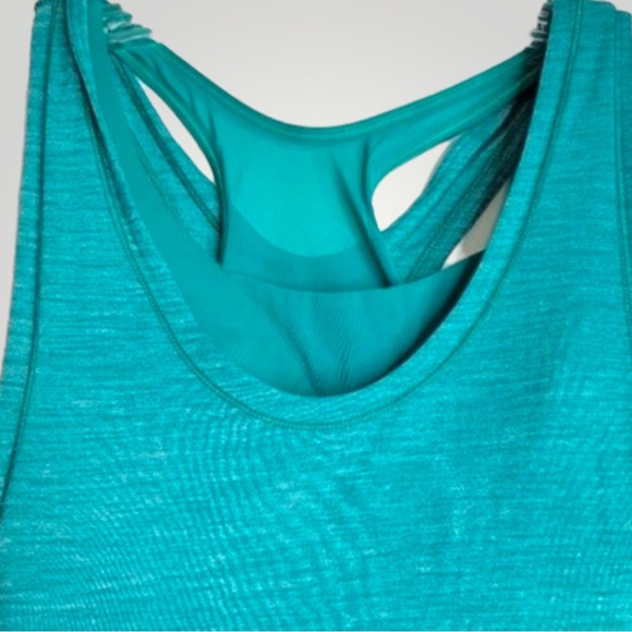 Lululemon Teal Glide and Stride Tank - Picture 8 of 13